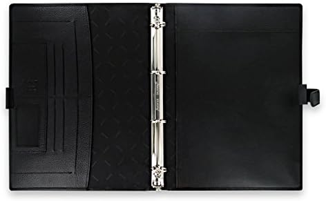 Filofax Finsbury A4 Organiser Black Ref 025321