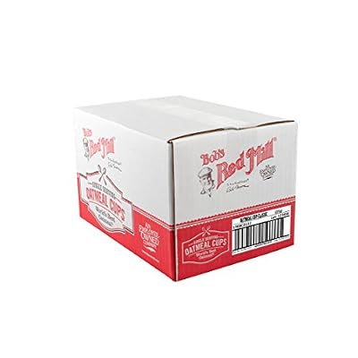 Bob's Red Mill GF Oatmeal Cup, Classic, 1.81 Ounce Cup (Pack of 12) - Non-GMO, Vegan, Whole Grain, Kosher