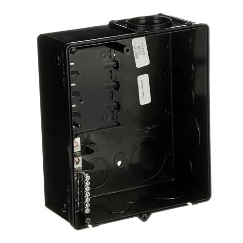 ABB TPL412CP 125A Main Lug Load Center Thermo Plastic • 4-Space 8-Circuit Indoor Convertible Main Lug Load Center • Combination Cover for Flush Or Surface Mount • 125 Amp Load Center