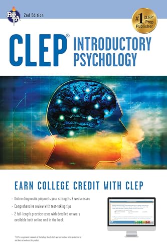 CLEP® Introductory Psychology Book + Online (CLEP Test Preparation)