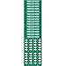 Brady 7226-3C, 93372 Self-Sticking Vinyl Pipe Marker, (Pack of 50 Cards)