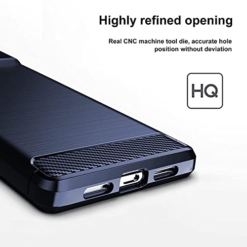 Coque Pixel 6 Pro premium fine TPU souple bleu ajustement sur mesure - 7