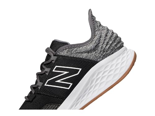 New Balance Women's Fresh Foam ROAV Golf Shoe, Black/Gum, 8.5