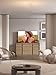 Julycode Lift TV Stand, Invisible Smart TV Cabinet for 55 - inch TVs, One - Touch Activation, Ultra - Thin Design!, 3 Color Options (Greige-Lift TV Cabinet-includ 55''TV)