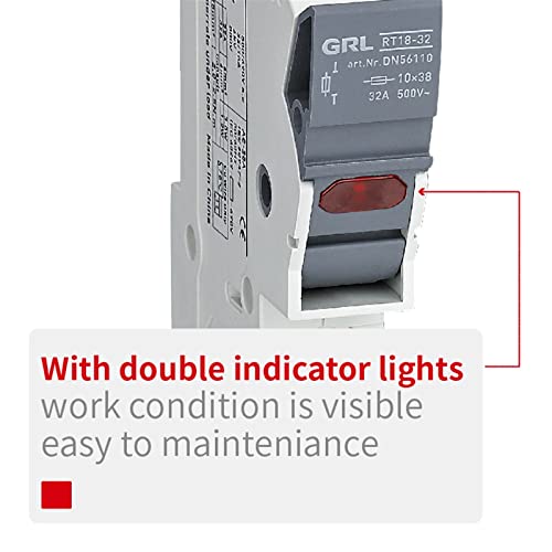 Fusible boîte RT18-32 à coupure rapide 500V pour une sécurité accrue - 6
