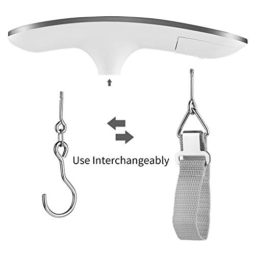 Shanje Luggage Scale 110 Lbs High Precision Travel Digital Hanging Scales 50Kg With Hook #TOP1