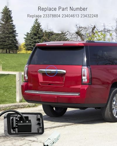 Image of 23378804 Rear View Backup Camera HD 1080P Park Assist Camera Fit for Chevy Suburban Tahoe GMC Yukon XL Cadillac Escalade ESV 2015 2016, Replaces 23404613 23432248