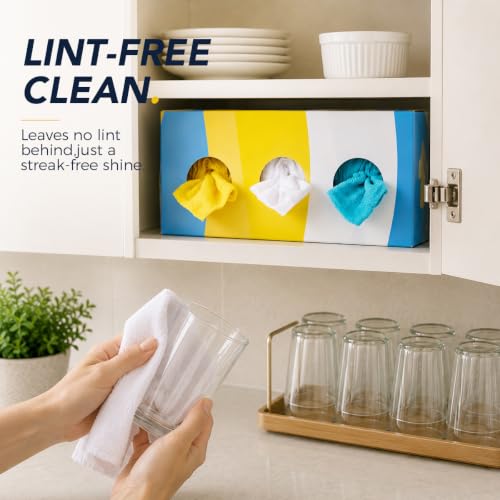 Image of UNIMADE Microfiber Cleaning Cloth, 150 Pack Microfiber Towels for Cars