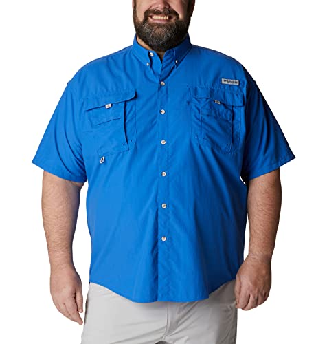 Image of Columbia Men Omni-Shade Bahama II Hiking and Trekking Short Sleeve Shirt