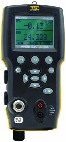Martel BetaGauge 330-300 Handheld Pressure Calibrator with Integral Manual Pump, 300 psi/20 bar Internal Range