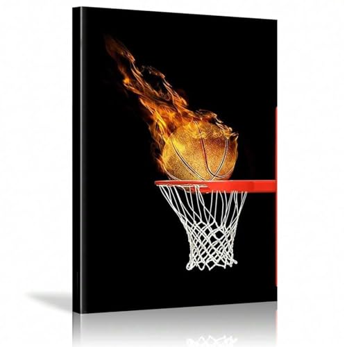 Toile de basket-ball affiche imprimée peinture murale 80x110