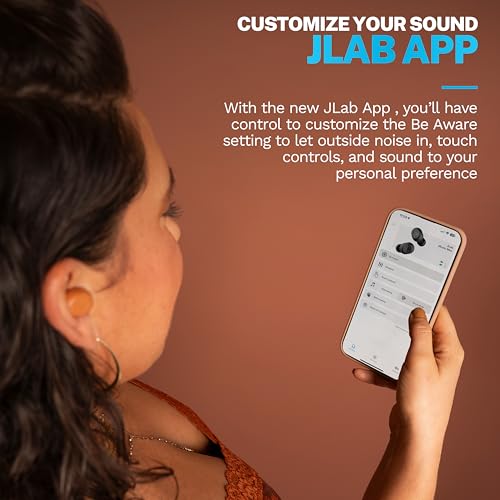 Image of JLab JBuds Mini Tones, True Wireless Earbuds, Bluetooth Multipoint, Be Aware Audio, IP55 Sweat Resistant, 7572 W