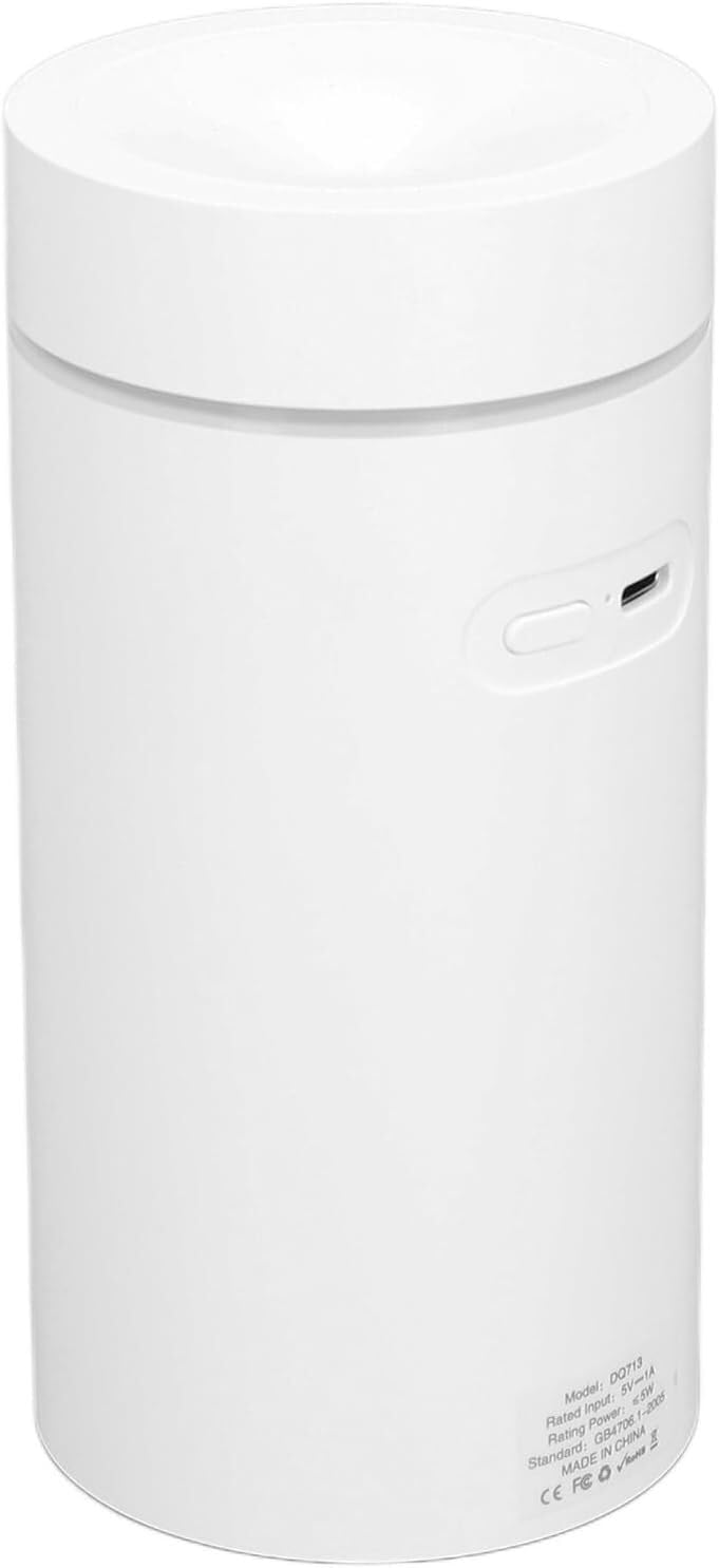 Do użytku domowego Elektryczny dyfuzor do aromaterapii samochodowej Dyfuzor samochodowy zasilany przez USB (biały)