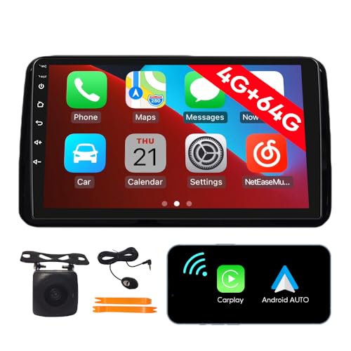 [4G 64G] Android Car Stereo FM Radio Carplay Android Auto 9