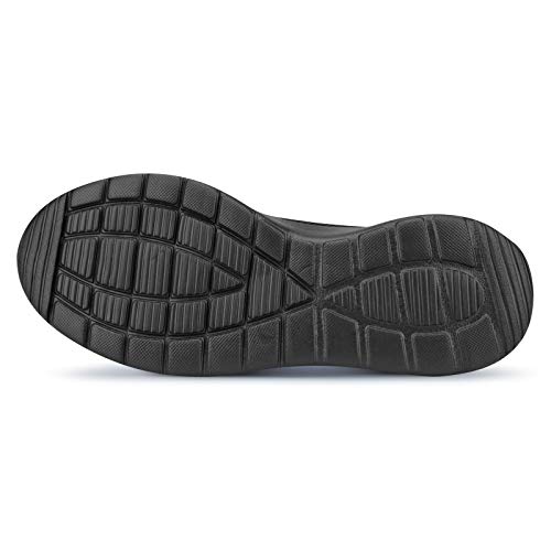 Image of Flysocks Womens Walking Sneakers Lightweight Comfortable Casual Fashion Sneakers Sports Gym Athletic Tennis Shoes, C-all Black, 7.5