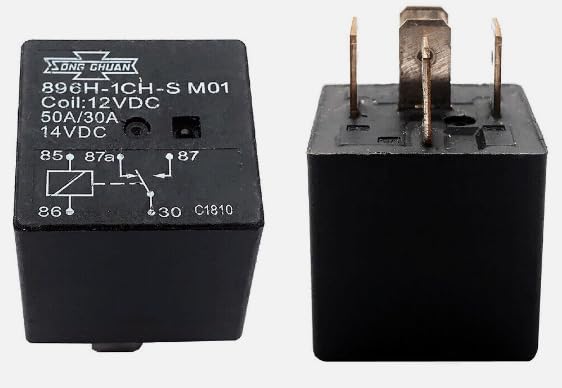 1PCS Song Chuan 896H-1CH-S M01 12VDC Power Relay 5Pins