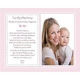 1st Mother's Day Together Poem from Daughter to Mommy, New Baby Girl, Add Photo