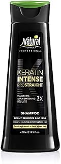 Natural Formula Keratin Intense Shampoo – Sodium Chloride Free Keratin Infused Shampoo
