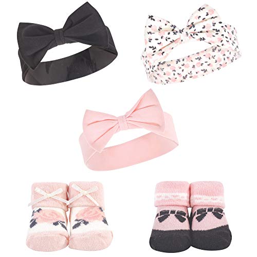 Hudson Baby Unisex Baby Headband and...