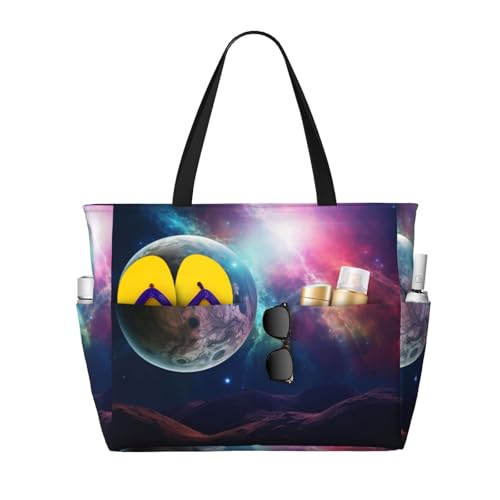Sacs d'épicerie grand cabas imprimé Halloween lavable et ultra résistant