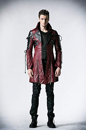 ジャケット・アウター THEREDTHREAD leather jacket long 427-270085-blk_3.jpg?crop=