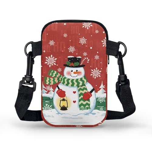 Image of Hawaiian Tribal Small Crossbody Bags for Women Cell Phone Bag Purse, Sea Turtle Zipper Sling Purses Shoulder Bag