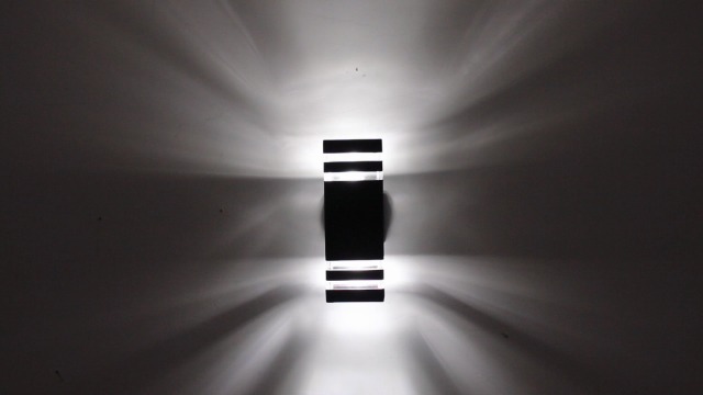 tewei Dusk to Dawn Outdoor Wall Lights Fixture, Up and Down Porch Lights Outdoor Wall Black Modern Exterior Lights, IP65 Warm White 3000K Waterproof LED Wall Sconce for House Garage, 2 Pack - Image 8