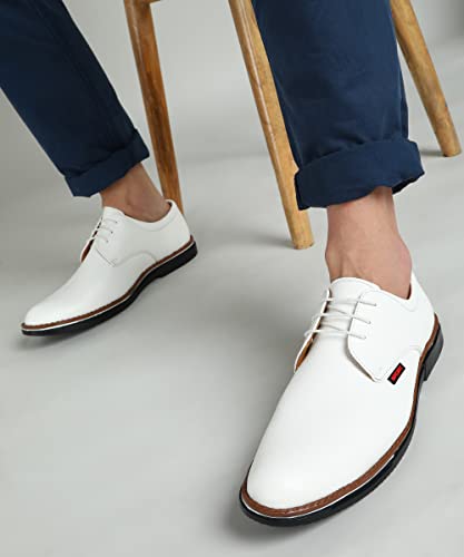 Image of Zixer Synthetic Leather Mens Formal Shoes || Office Formal Shoes Men Stylish|| Formal Shoes for Men Patent Leather Lace Up Party Formal Shoe