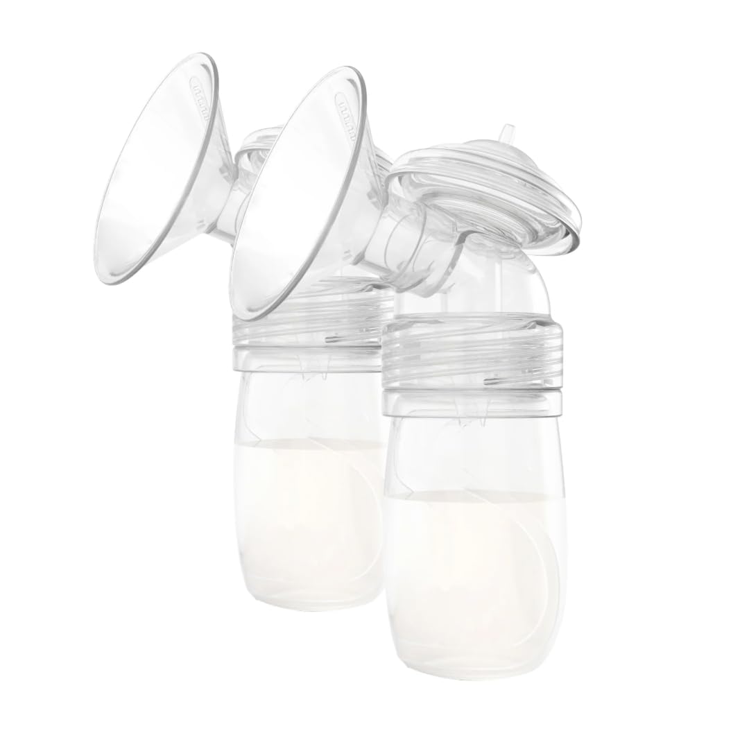 Unimom Replacement Detachable Breast Shield Kit - Included, Shield, Breast Shield Body, Tube, Storage Bottles, Diaphragm, Diaphragm Cover, Duckbill