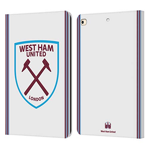 Carcasa West Ham United Apple iPad 9.7 de cuero con soporte tipo libro