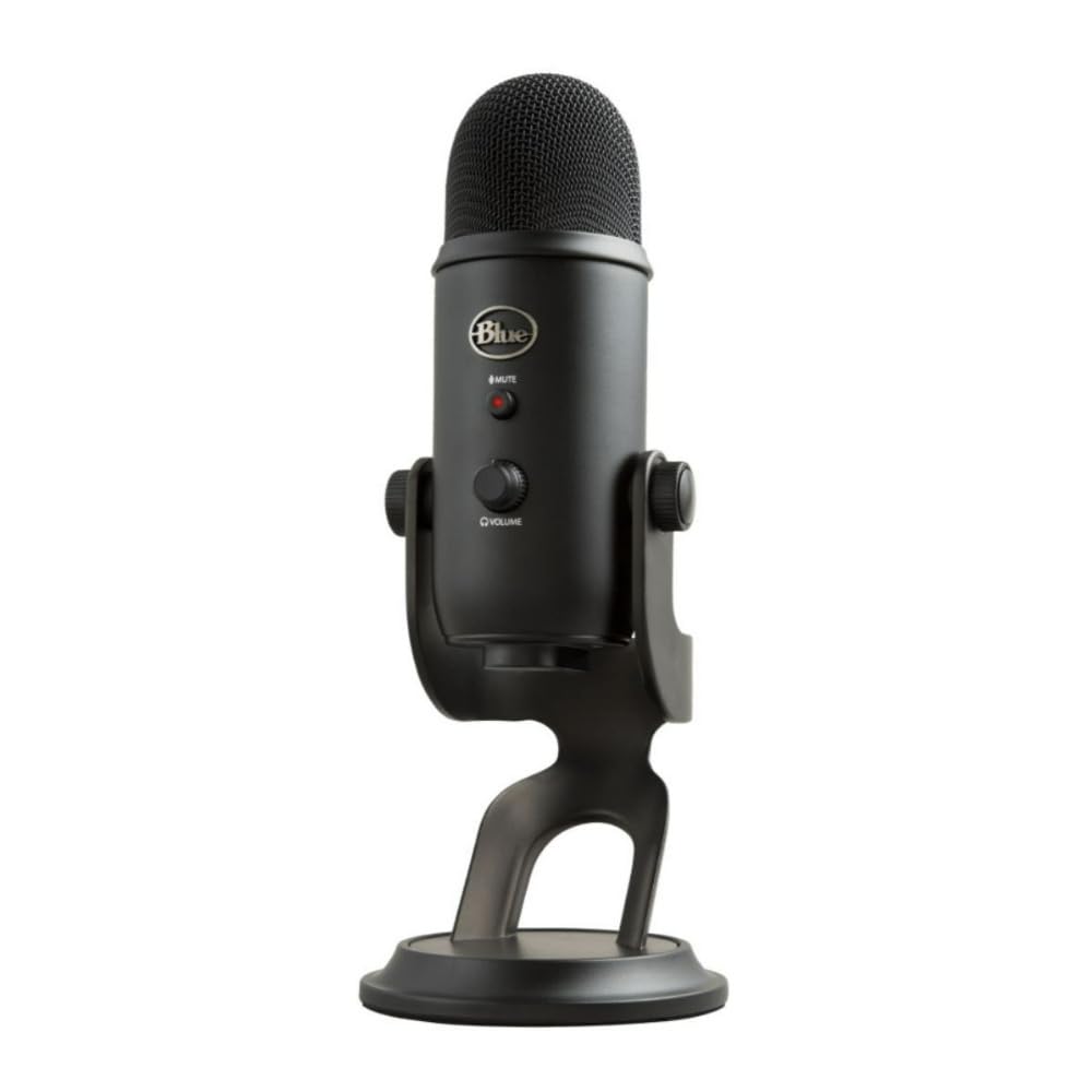 【中古品】Blue Yeti Pro Blue Yeti Professional USB Microphone 888-000322 A00132- With Wire