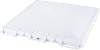 Rv Vent Covers for Roof, Compatible with 14 x 14 Inch Replacement Roof Vent Cover for Trailer Camper Motorhome Roof White