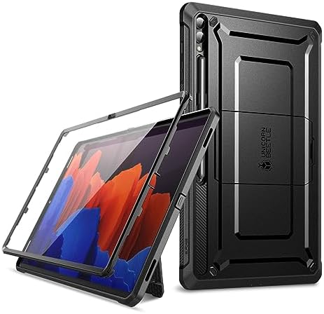 SUPCASE for Samsung Galaxy Tab S10 / S9 / S8 Ultra Case with Stand, Black
