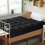 Picture of CYMULA Mattress Topper Twin Size - Soft Cooling Mattress Pad for College Dorm Room Essentials - Extra Thick Twin Protector Cover for Back Pain, Single Bed Topper Pillow Top with 8''-21'' Deep Pocket