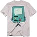 Adventure Time BMO Cartoon Network T Shirt & Exclusive Stickers (Small)