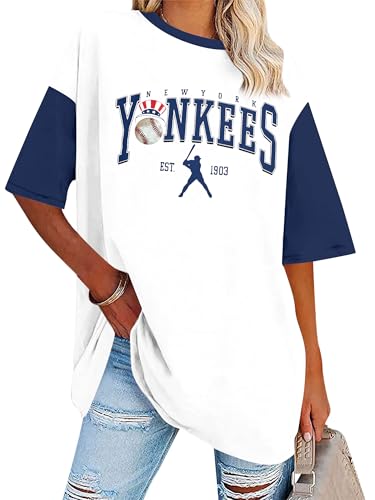 Game Day Shirt Baseball Shirts Women Oversized Baseball Team Graphic Tshirt Baseball Fan Shirt Casual Short Sleeve Tee Tops