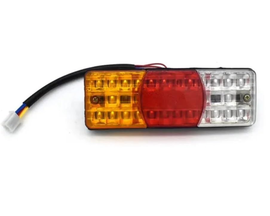 Feu arrière moto LED 12V stop et position pour custom Cruiser et Cafe Bobber