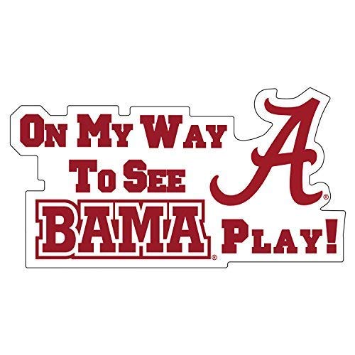 Alabama Crimson Tide Magnet ON My Way to See A Bama MAG
