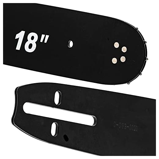 8TEN Chainsaw Guide Bar and Chisel Chain for Husqvarna 136 137 340 345 450 Rancher 20LPX072G 18 inch .050 .325 72DL