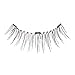 KISS Magnetic Lash 01, Synthetic False Eyelashes with Magnets Under and Over Your Upper Lashes, No Glue Needed, Lightweight, Reusable, Contact Lens Friendly, Cruelty Free, with Lash Applicator, 1 Pair