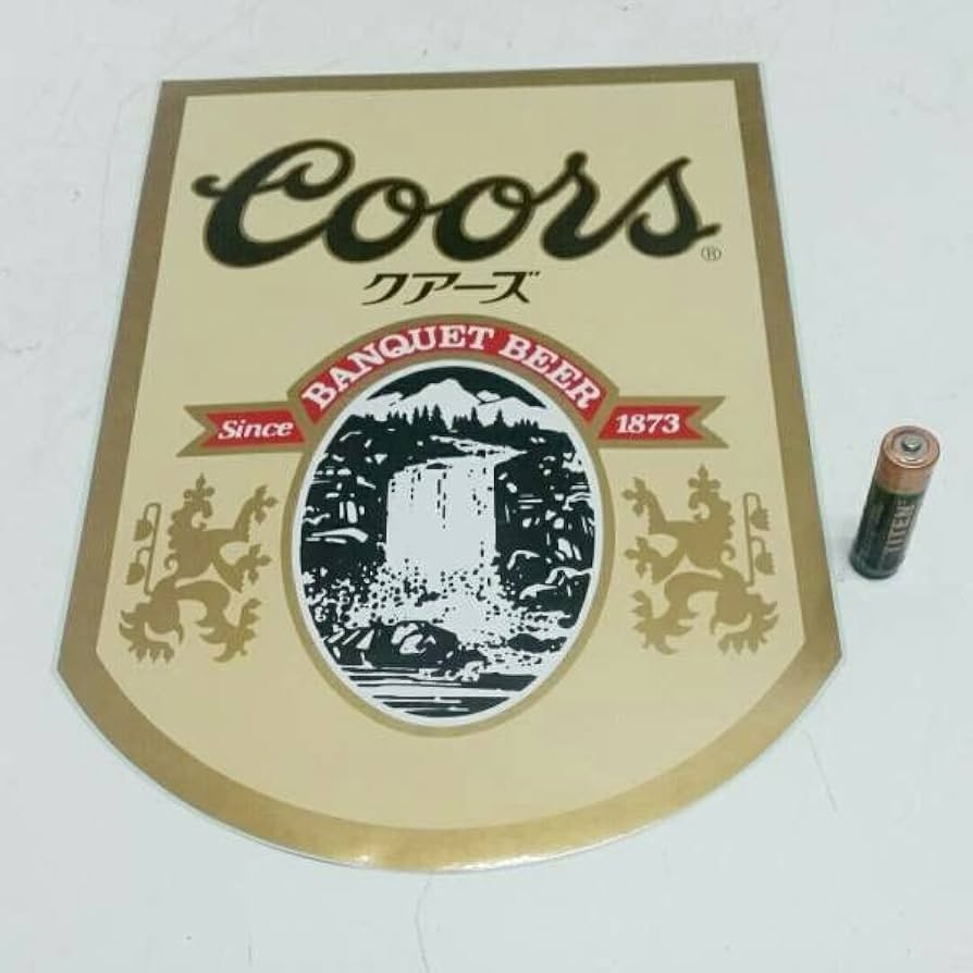 Amazon.co.jp: Coors Beer ヴィンテージ 特大 クアーズ ビール