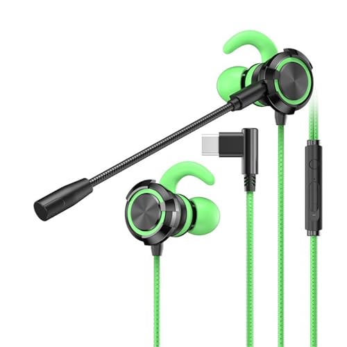 �Q�[�~���O�C���z�� �L�� �}�C�N�~���[�g�@�\ �C���z�� �L�� �}�C�N�t�� 3.5mm�W���b�N ���ʒ��� �d�ቹ �����[�o�u���}�C�N 10mm�h���C�o�[�𓋍� �w�b�h�z�� �x���[�� �Q�[�~���O�w�b�h�z�� �Q�[���p PC/�X�}�[�g�t�H���Ή�(Green usb