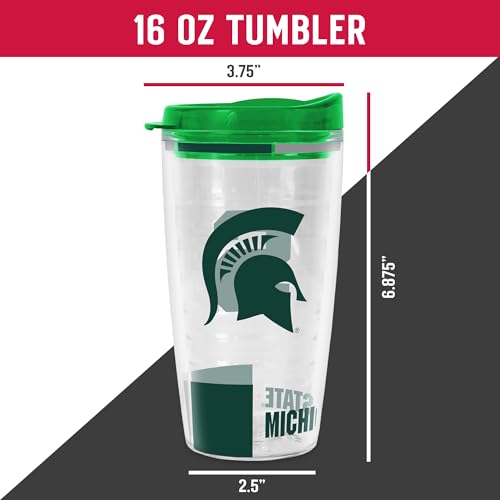 Image of Rico Industries NCAA Double Wall Tritan Tumbler 16oz or 22oz