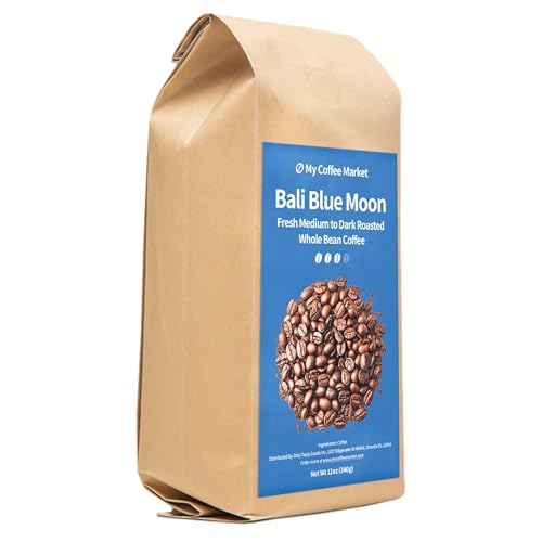 Bali Blue Moon Café en Grano Tostado Medio 12oz miniatura 2