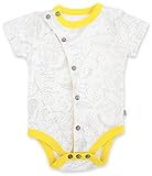 Finn + Emma Organic Cotton Short Sleeve Baby Bodysuit