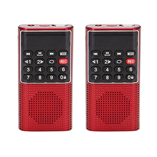 Radio portable FM de poche L-328 avec lecteur MP3 et haut-parleur