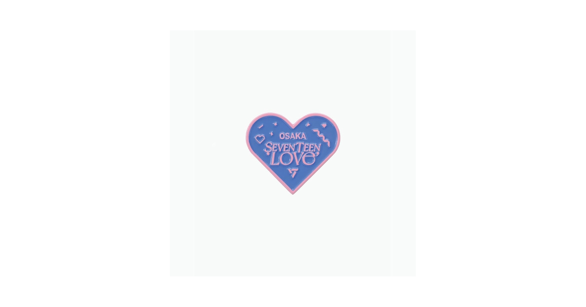 Amazon.co.jp: セブチ [LOVE] 公式 グッズ (ピンズ PINS - OSAKA
