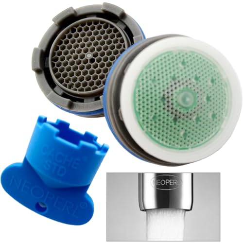 Cache Faucet Aerator Insert with Key Perlator Aerated Stream Low Flow 1.5gpm