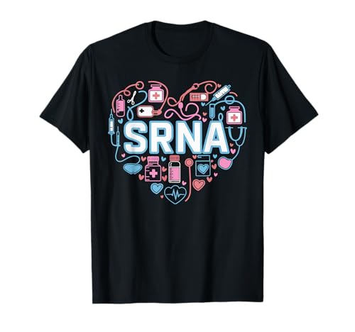 Student Registered Nurse Anesthetist SRNA Heart Appreciation Camiseta