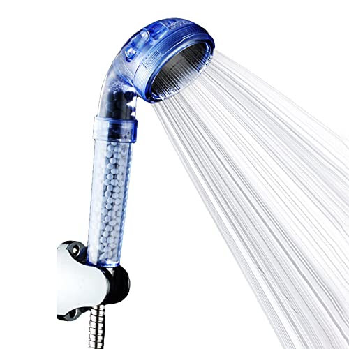 Cabezal de ducha manual redondo con 3 modos de agua